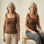 Damen Tanktop mit eingebautem BH