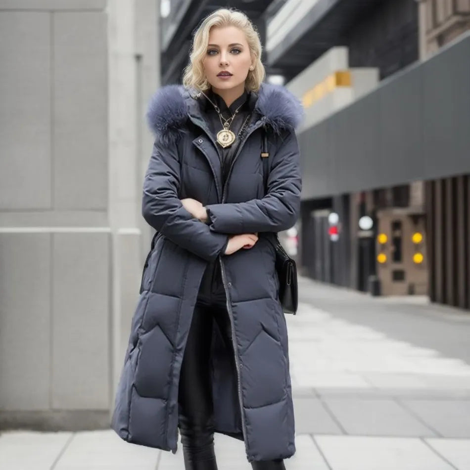 Tahlia Damen warmer Wintermantel