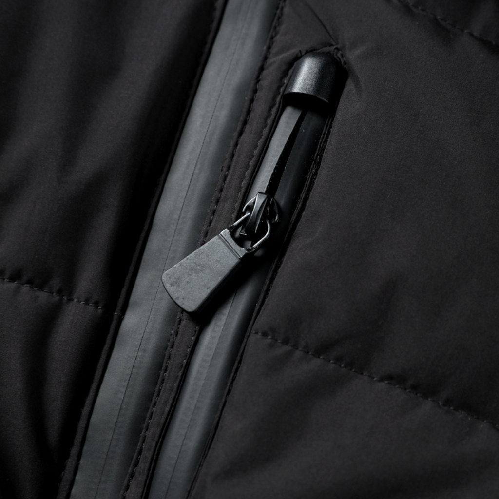 Damen Steppjacke mit Gürtel und Kapuze