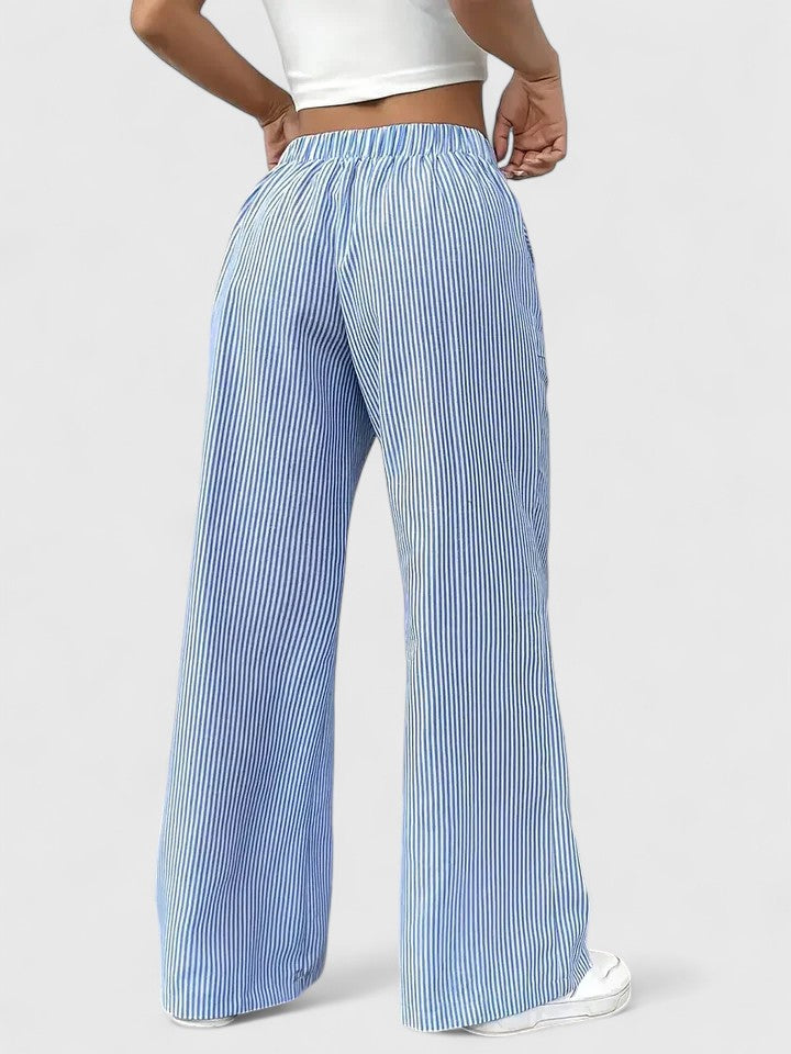 Birgit – Bequeme Weite Hose mit Eleganten Details