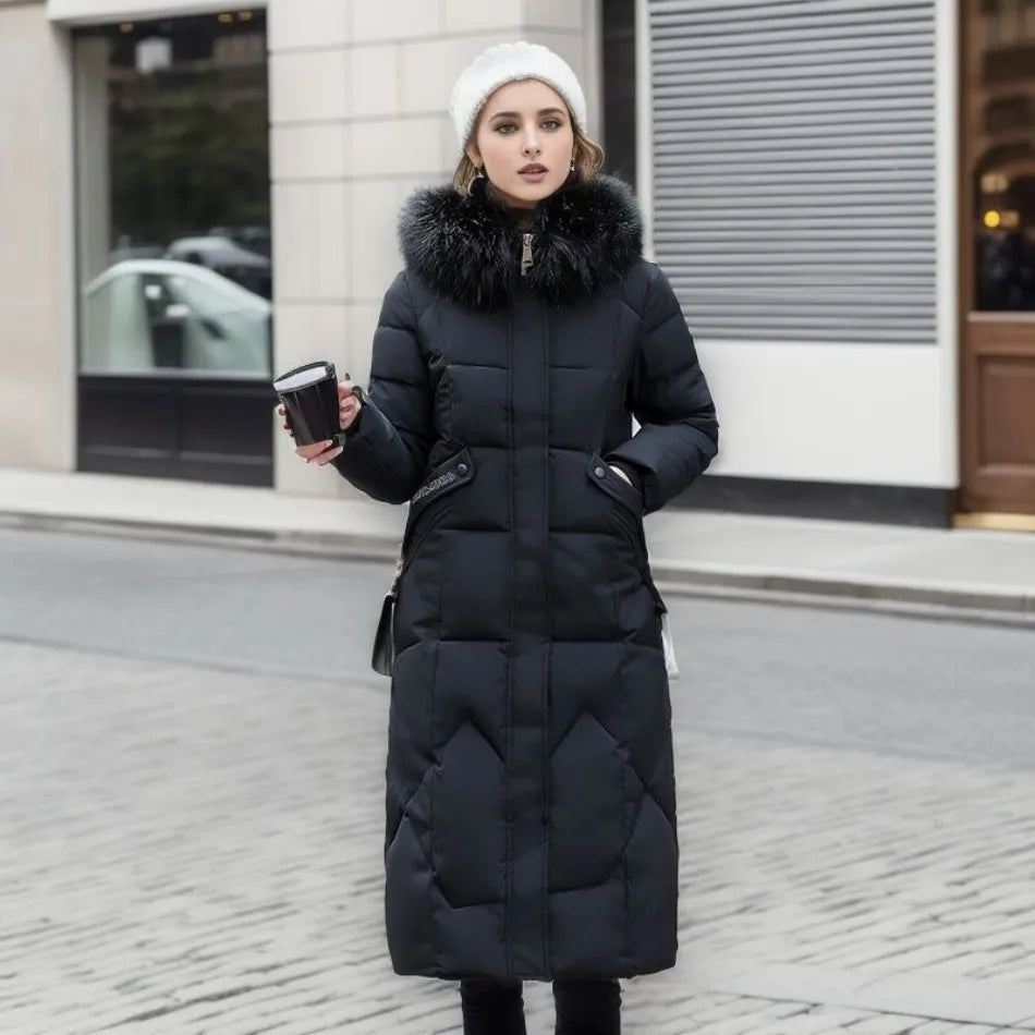Tahlia Damen warmer Wintermantel
