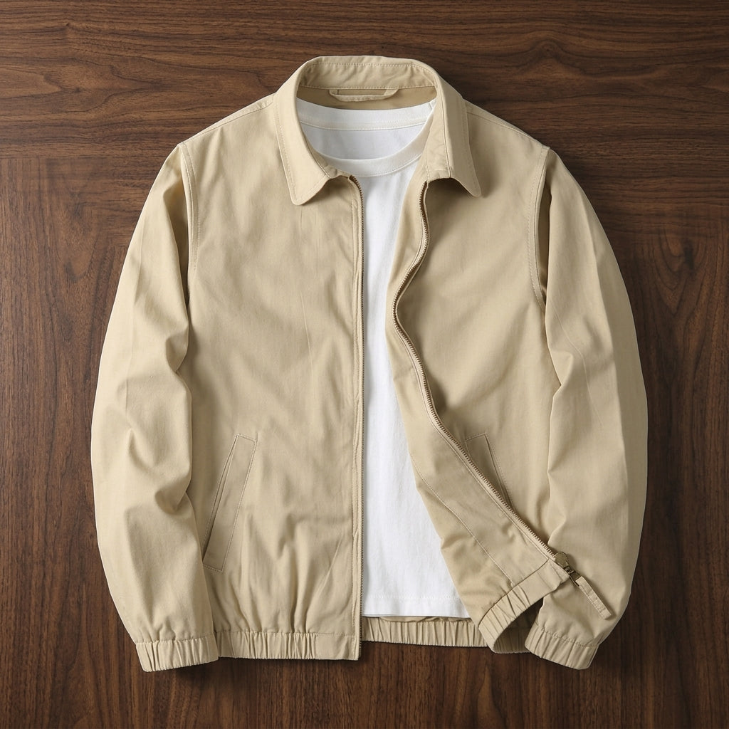 Herren Freizeitjacke mit Reissverschluss