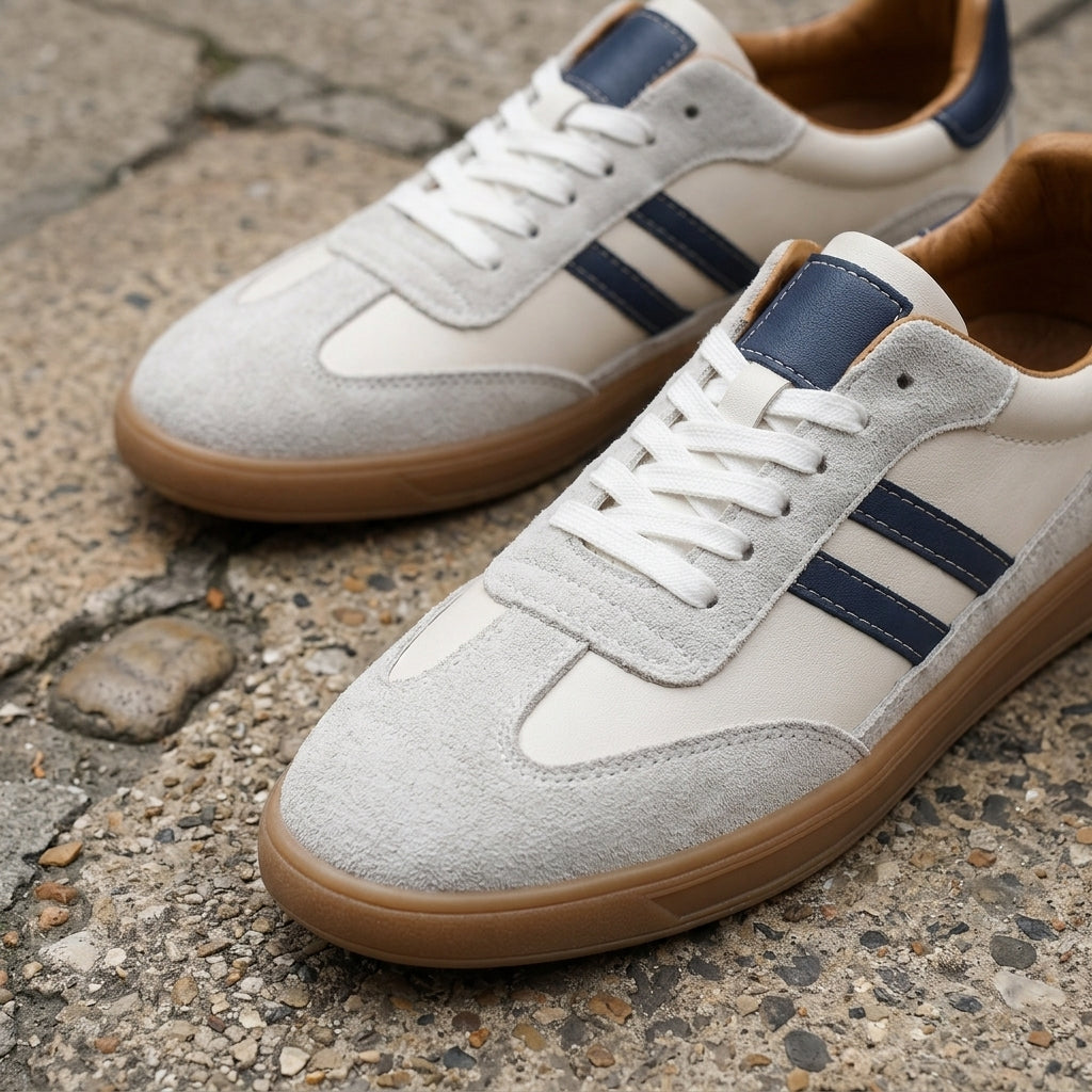Herren Sneaker mit Kontraststreifen