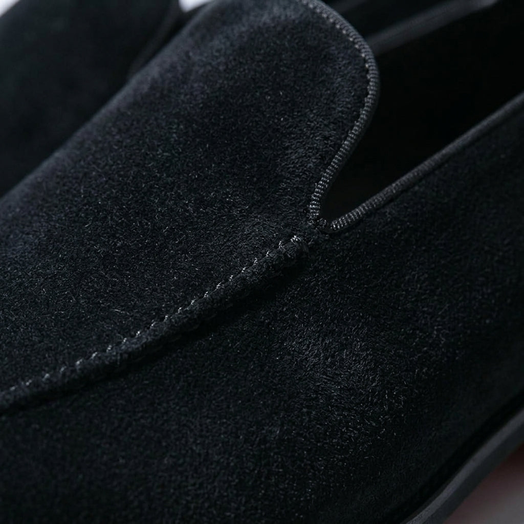 Herren Loafer zum Schlupfen aus Veloursleder