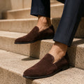 Herren Loafer zum Schlupfen aus Veloursleder