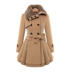 Damen Trenchcoat im Vintage Stil für den Übergang
