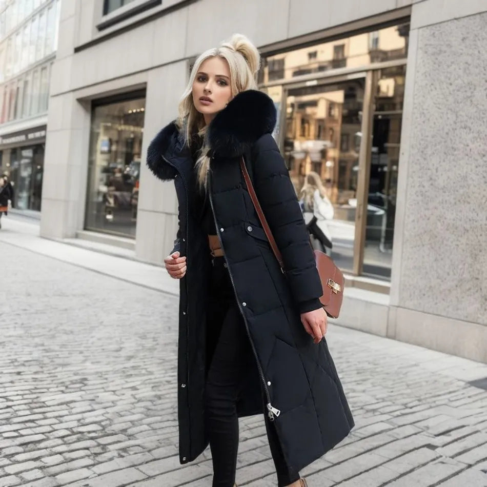 Tahlia Damen warmer Wintermantel
