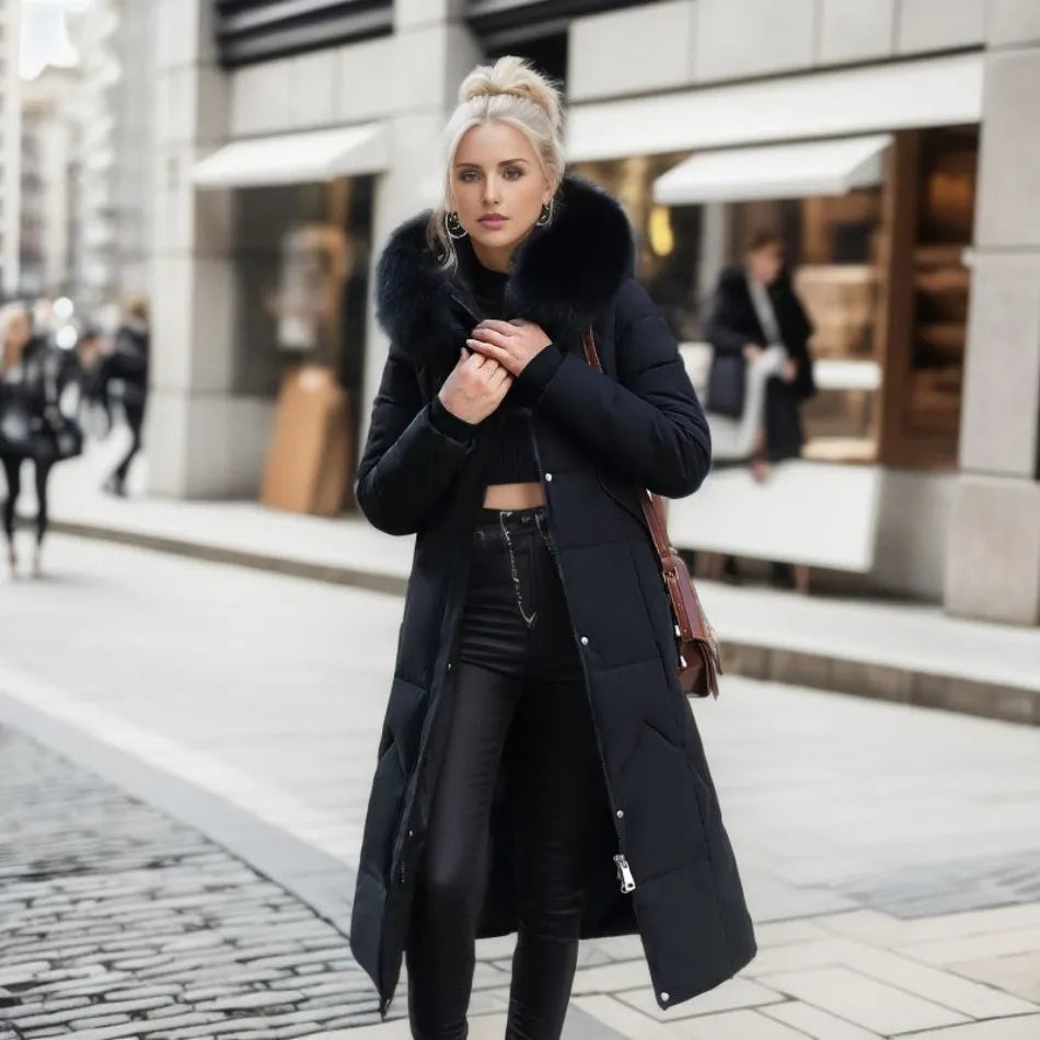 Tahlia Damen warmer Wintermantel