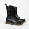 Herren Combat Boots aus Leder mit Profilsohle