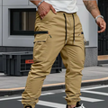 Herren Cargo Jogginghose mit Gummizug und Taschen