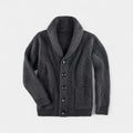 Herren Strickjacke mit Schalkragen