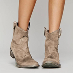 Damen Stiefel mit spitzer Spitze