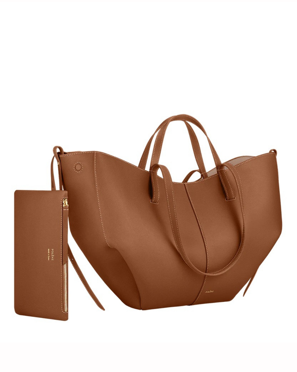 Damen Tote Bag aus Kalbsleder mit Magnetverschluss
