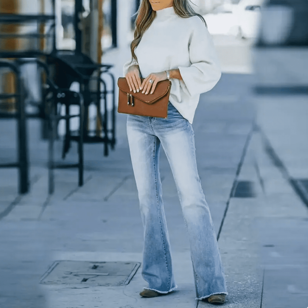 Damen Slim Fit High Waist Jeans