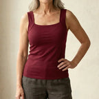 Damen Tanktop mit eingebautem BH