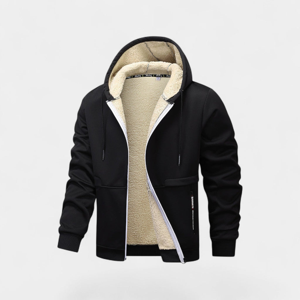 Herren Kapuzenjacke mit Reissverschluss