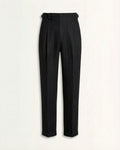 Herren Leinenhose mit hohem Bund