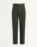 Herren Leinenhose mit hohem Bund