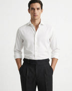 Herren Leinenhose mit hohem Bund
