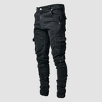 Herren Cargo-Jeans mit Stretch