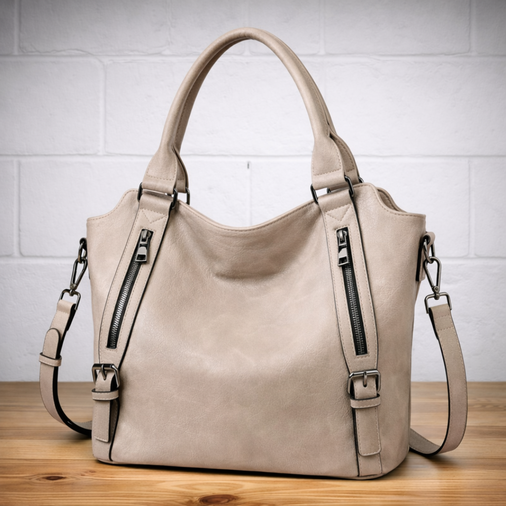 Damen Alltag Handtasche aus Kunstleder