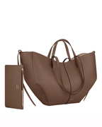 Damen Tote Bag aus Kalbsleder mit Magnetverschluss