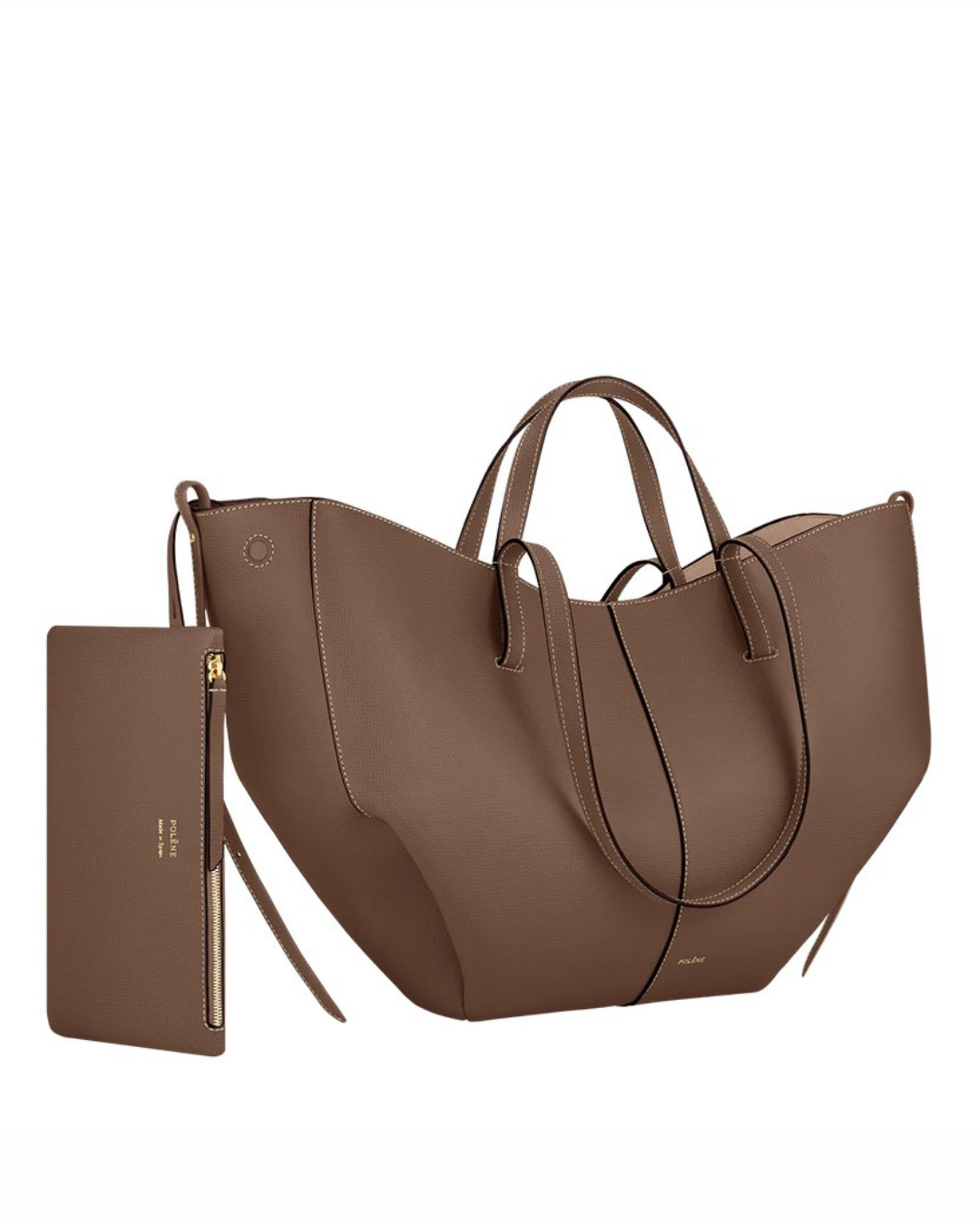 Damen Tote Bag aus Kalbsleder mit Magnetverschluss