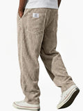 Herren Cordhose gerade geschnitten bequem und locker