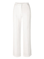 Damen High Waist Hose mit geradem Bein