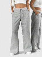 Birgit – Bequeme Weite Hose mit Eleganten Details