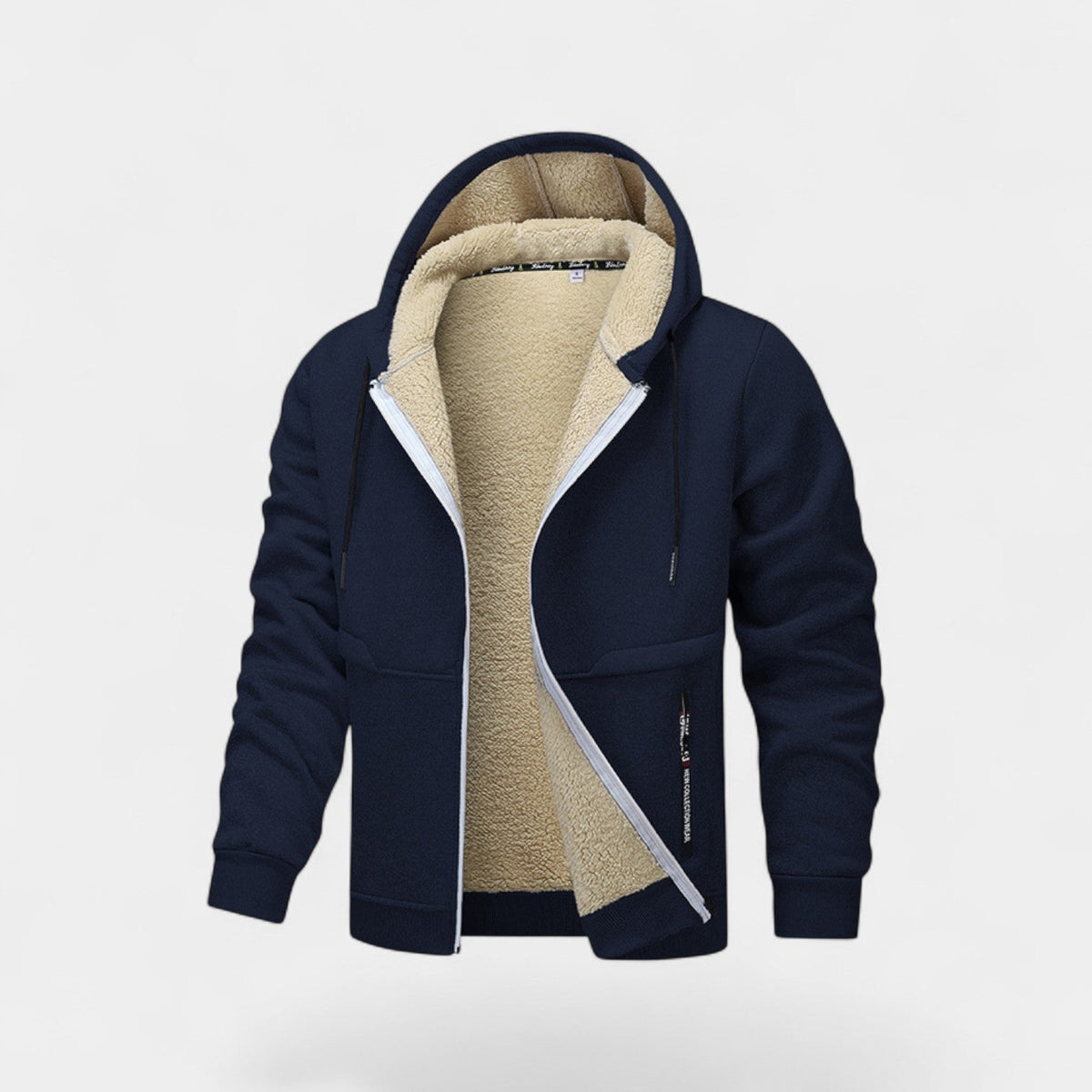 Herren Kapuzenjacke mit Reissverschluss