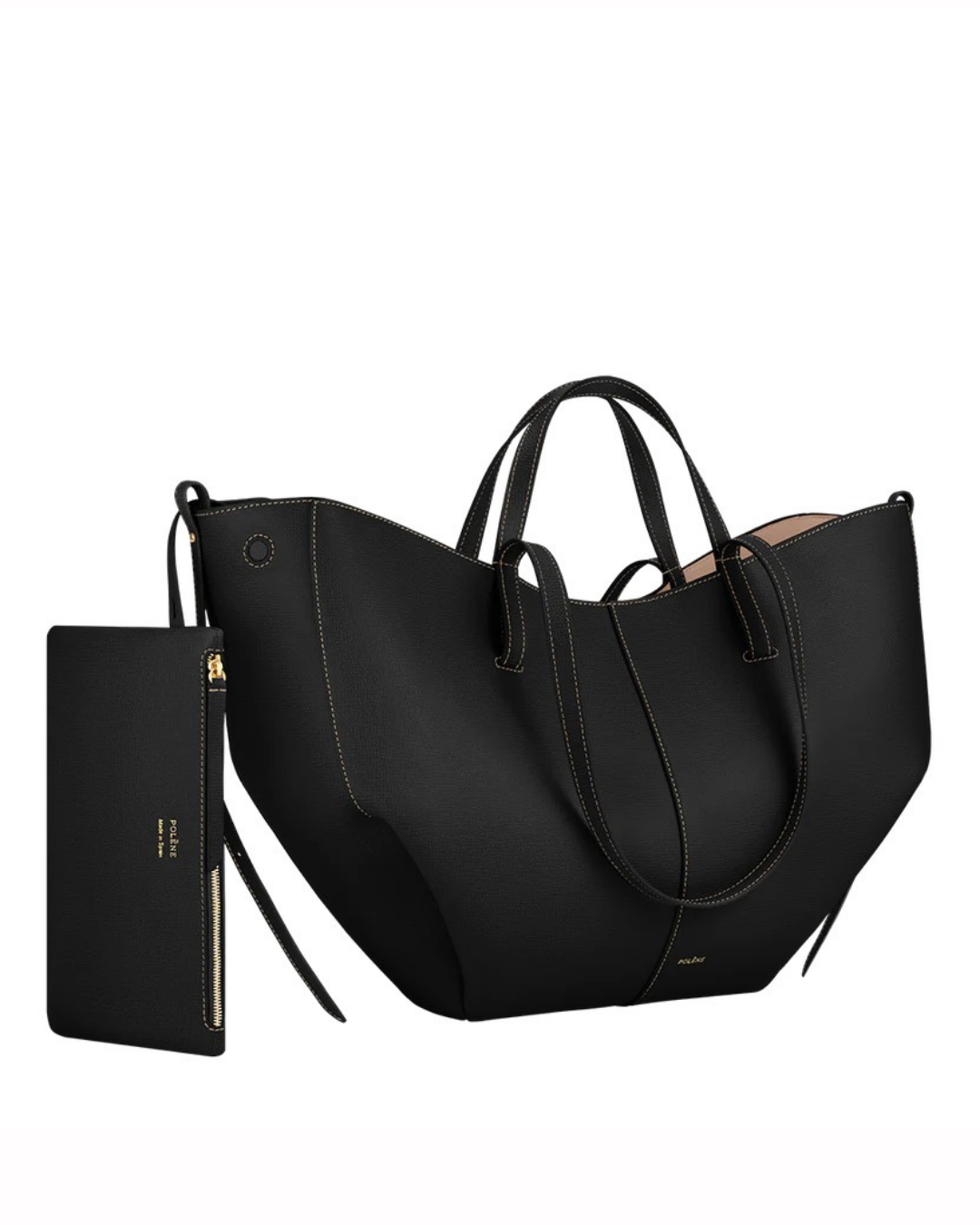 Damen Tote Bag aus Kalbsleder mit Magnetverschluss