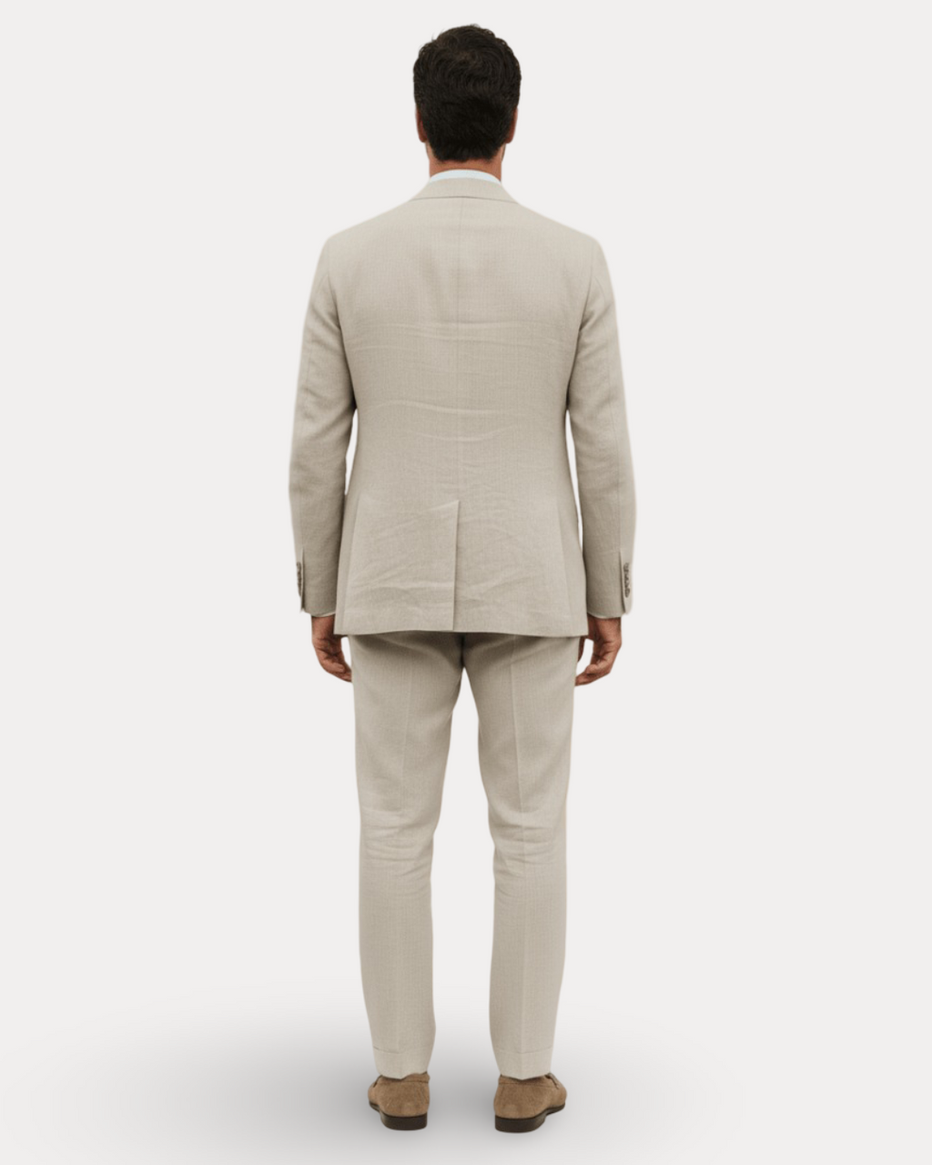 Herren Leinenanzug für Hochzeit und Sommer