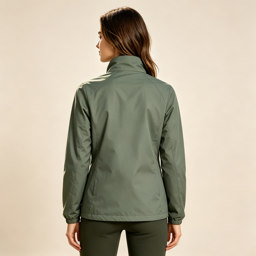 Damen Windjacke ohne Kapuze atmungsaktiv wasserabweisend