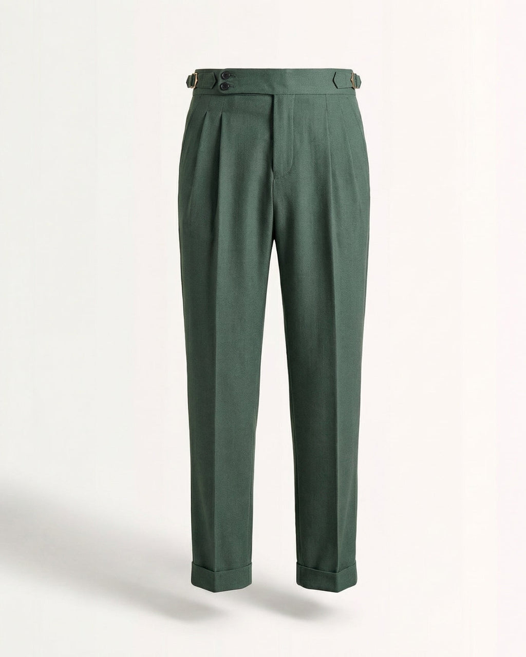 Herren Bundfaltenhose mit Seitenversteller