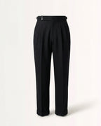 Herren Bundfaltenhose mit Seitenversteller