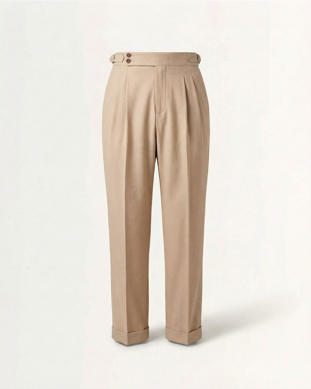 Herren Bundfaltenhose mit Seitenversteller