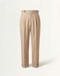 Herren Bundfaltenhose mit Seitenversteller