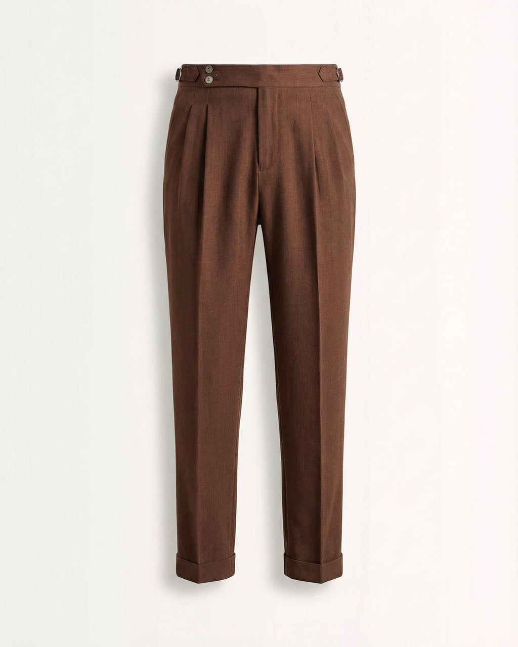 Herren Bundfaltenhose mit Seitenversteller