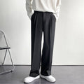 Herren Bundfaltenhose mit geradem Bein