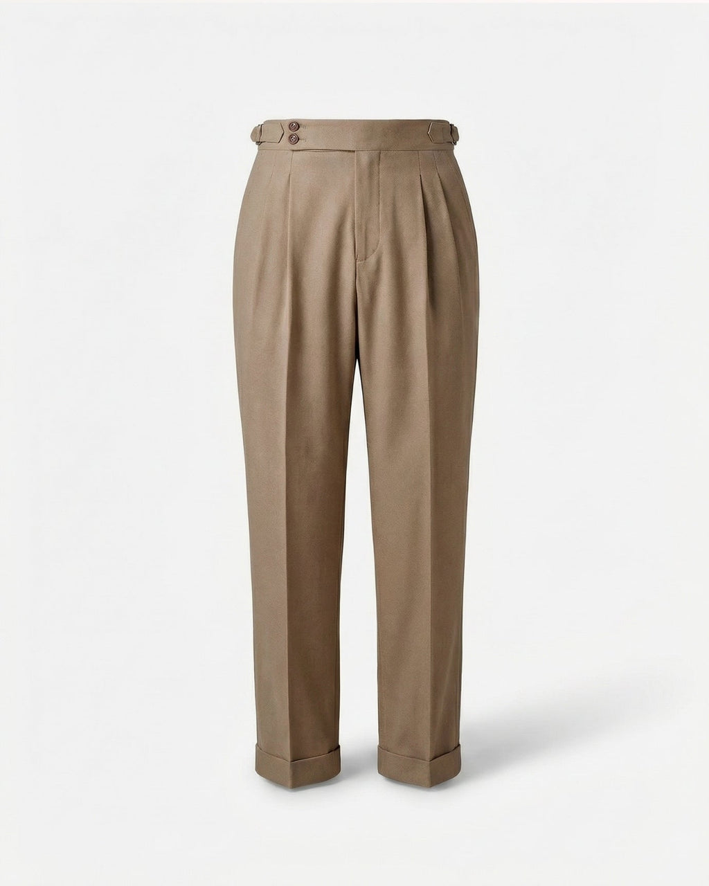 Herren Bundfaltenhose mit Seitenversteller