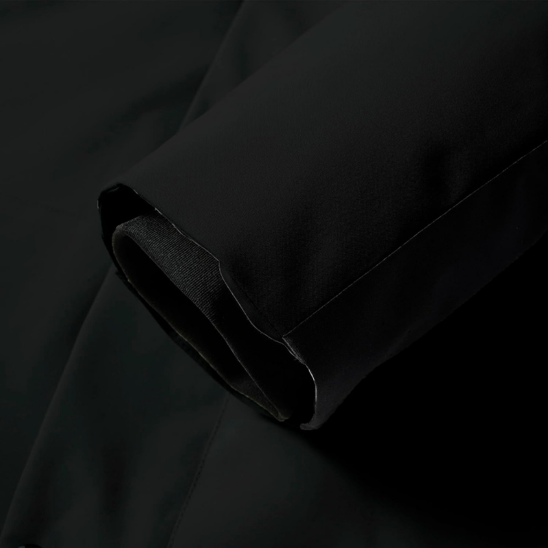 Damen warme Skijacke mit Kapuze und Taschen