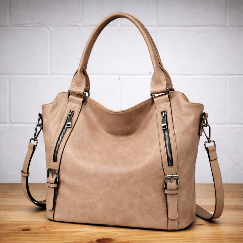 Damen Alltag Handtasche aus Kunstleder