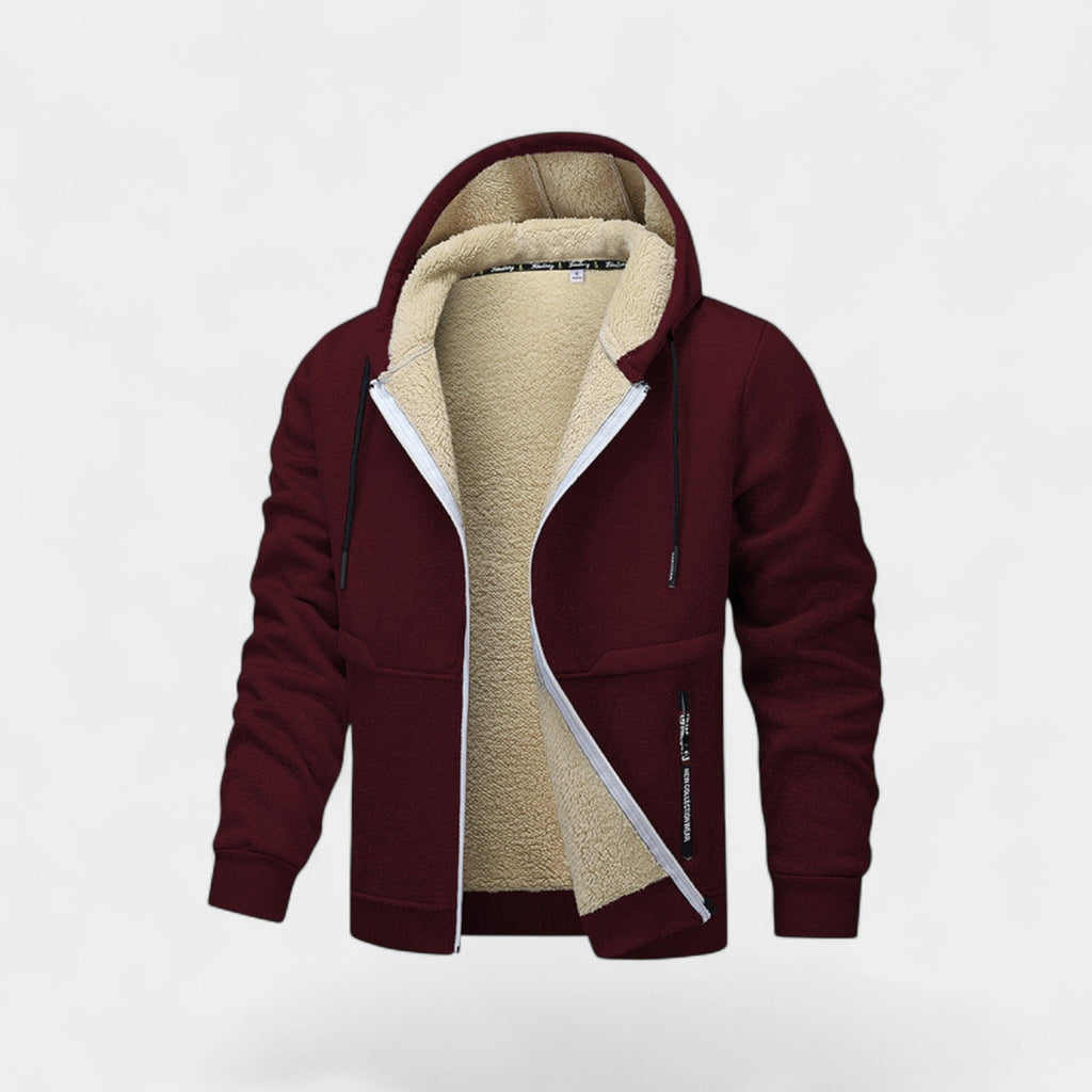 Herren Kapuzenjacke mit Reissverschluss