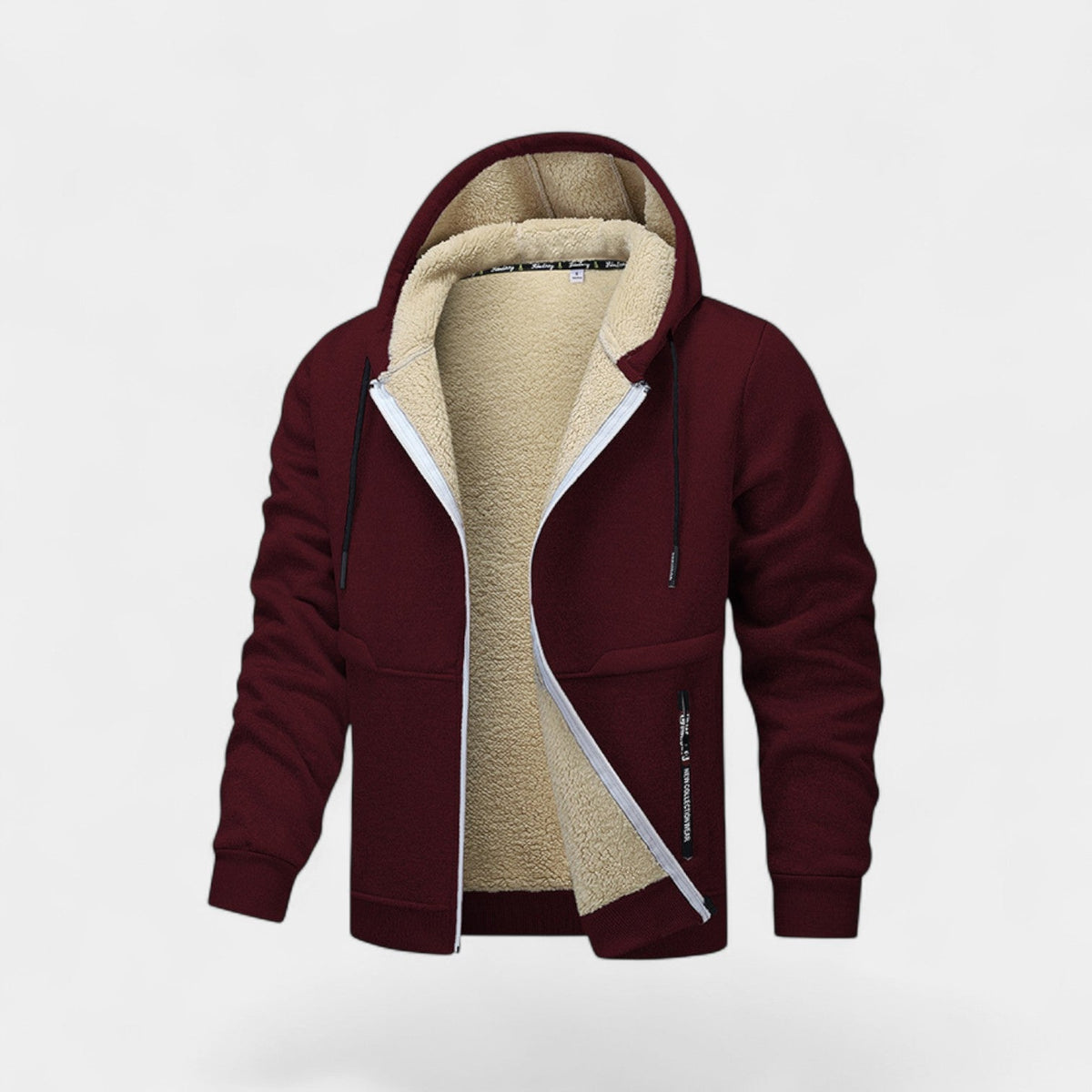 Herren Kapuzenjacke mit Reissverschluss