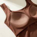 Damen Tanktop mit eingebautem BH