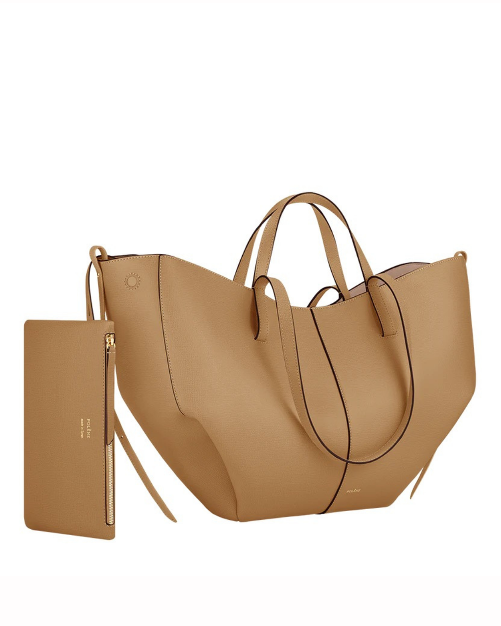 Damen Tote Bag aus Kalbsleder mit Magnetverschluss