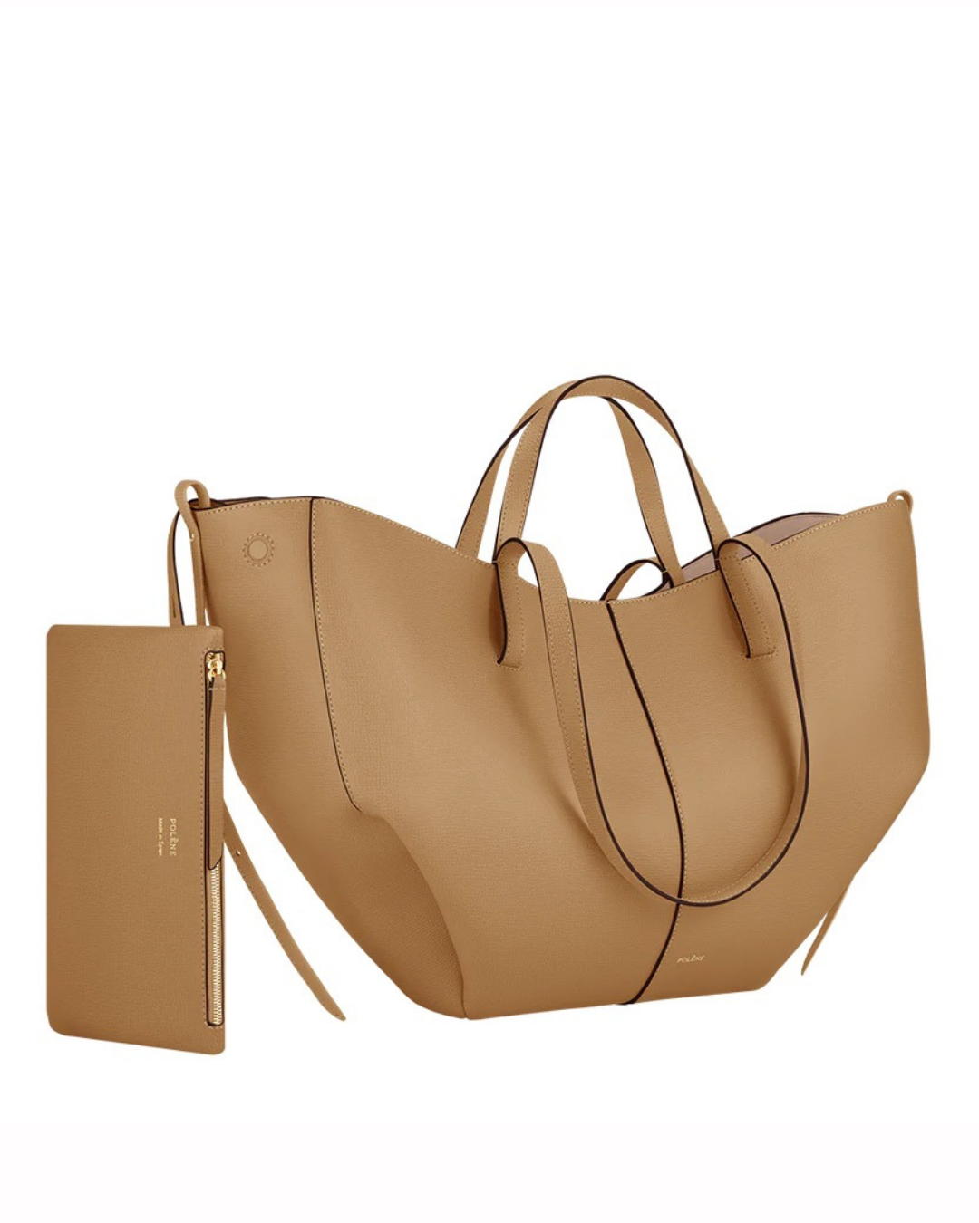 Damen Tote Bag aus Kalbsleder mit Magnetverschluss