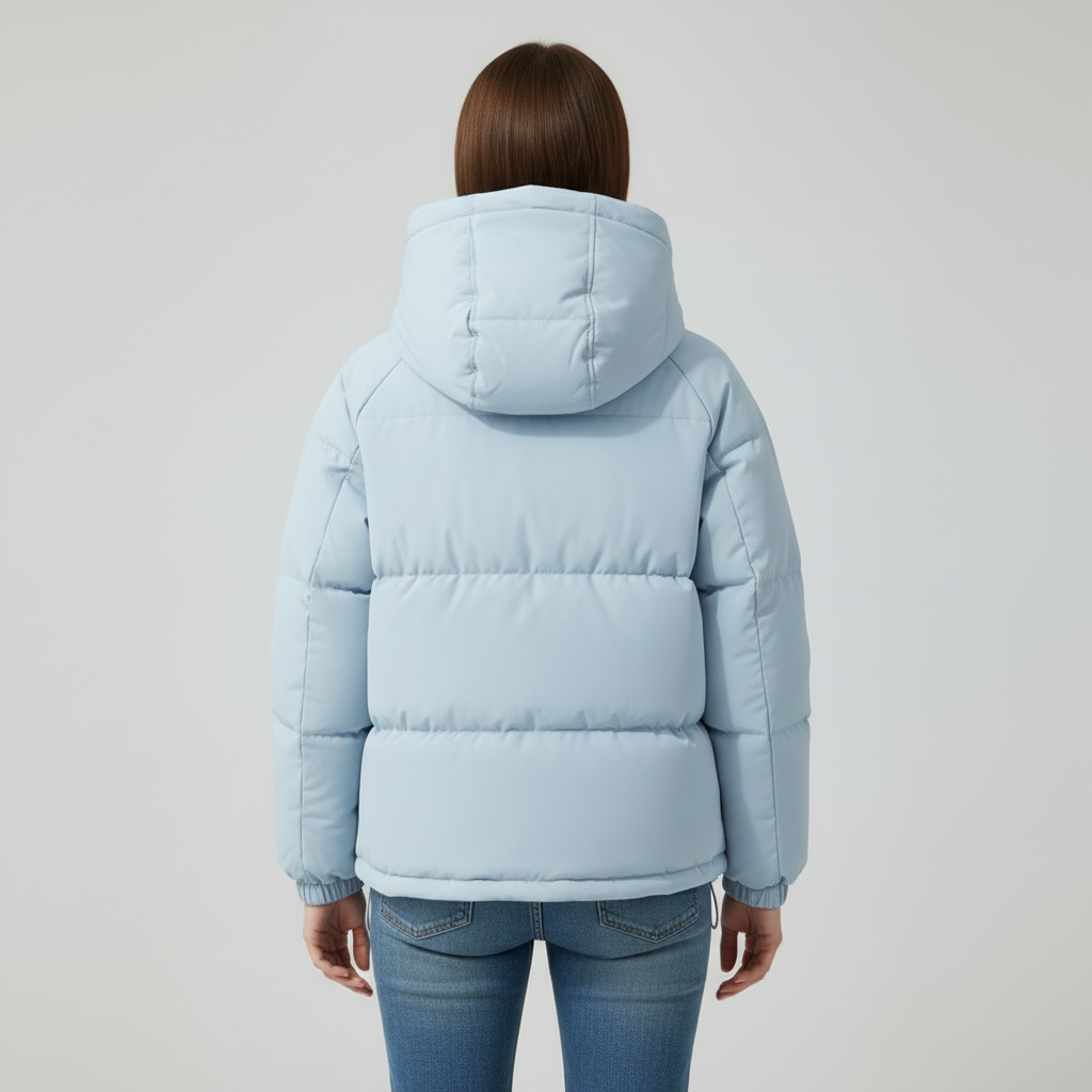 Mariette Damen Winterjacke mit Kapuze