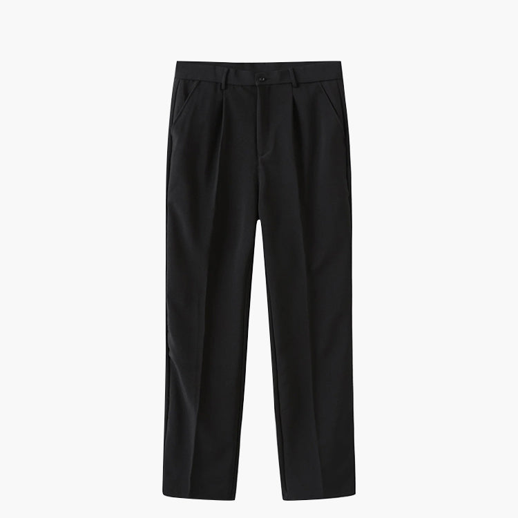 Herren Bundfaltenhose mit geradem Bein